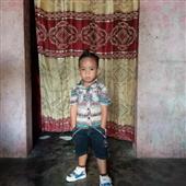He